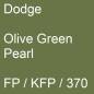 Preview: Dodge, Olive Green Pearl, FP / KFP / 370.